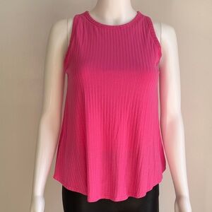 Shebird Ribbed Tank with Built-In Bra – Size 2 (S)